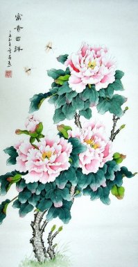 Pion - kinesisk målning