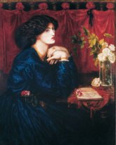 Jane Morris El vestido de seda azul 1868