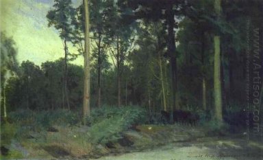 Bois De Boulogne Bij Parijs 1876