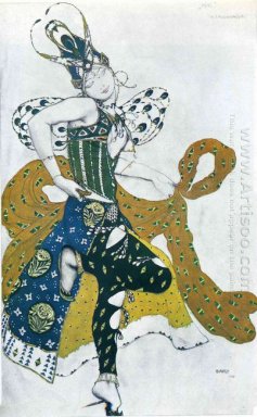 Эскиз к балету La Peri По Поль Дюка 1911