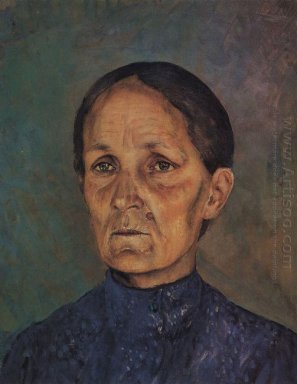 Porträt von AP Petrovoy Wodkin Künstler Mutter S 1909