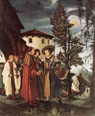 die Abfahrt des Heiligen florain
