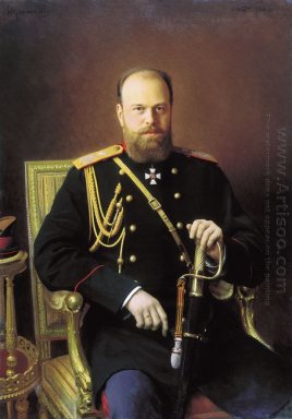 Portrait Of Alexander Iii 1886