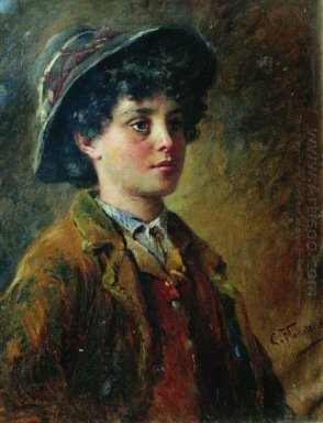 Portrait du jeune garçon italien