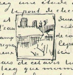 Seine Dengan Pont De Clichy 1887