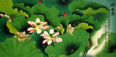 Lotus - pintura Chinesse