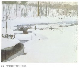 Creek i vinter 1915