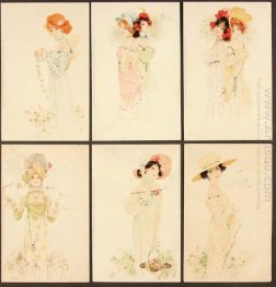 Moderna flickor 1901