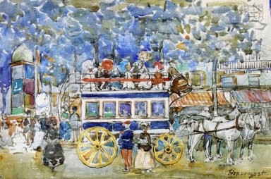 L\'Omnibus Paris 1904