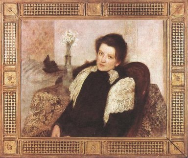 Porträtt av konstnärens fru