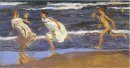 Correr por la playa 1908