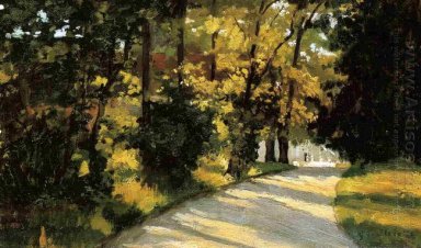 Yerres percorso attraverso i boschi In The Park