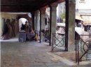 Venetian Cena do mercado