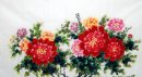 Pivoine-Six pieds - Peinture chinoise