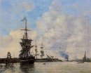 Le Havre Avent puerto 1866