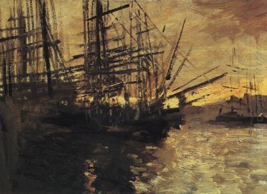 Schiffe im Hafen von Marseille