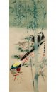 Pintura china - Birds-Bamboo