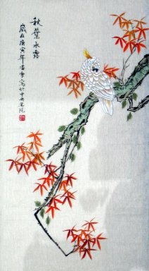 Parrot - kinesisk målning