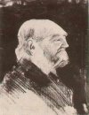Homem órfão com a cabeça descoberta 1883