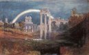 Rome Le Forum avec un arc