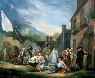 A Picnic at a Country Town