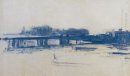 Charing Cross Bridge-Studie 1901