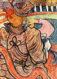 At The Cirque Nouveau o dançarino e cinco camisas enchidas 1891