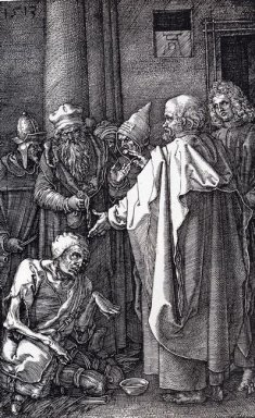São Pedro e São João curando o aleijado 1513
