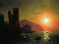 Крымский вид Аю-Даг 1865