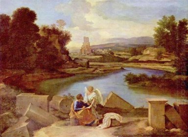 Paesaggio con San Matteo e l\'Angelo