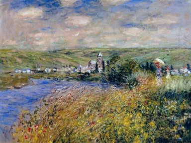 Vetheuil visto da Ile Saint Martin