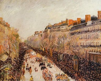 mardi gras på boulevard 1897