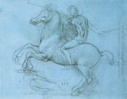Study for the Sforza monument 1488-89