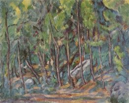 I skogen av Fontainebleau 1882