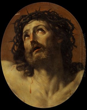 Cabeza de Cristo coronó con las espinas 1620