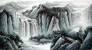 Vattenfall - kinesisk målning