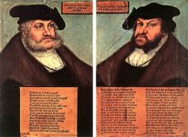 Porträts von Johann I. und Friedrich Iii Die Wise Kurfürsten von