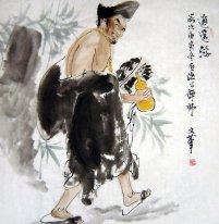 Ji Gong - Lukisan Cina