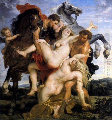 Rape of the Daughters of Leucippus c. 1617