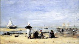 Low Tide At Trouville