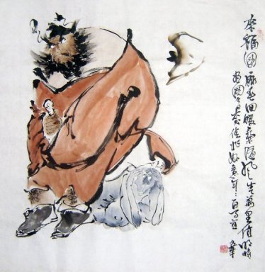 Zhong Kui - Lukisan Cina