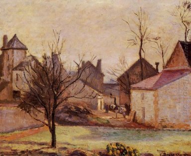 pátio em Pontoise 1874