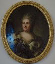 Retrato de Catherine II. Repita versão de um retrato (após 17