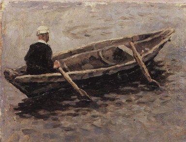 På Båt Studera till erövringen av Sibirien By Yermak