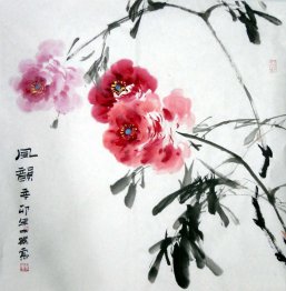 Peony - Pintura Chinesa