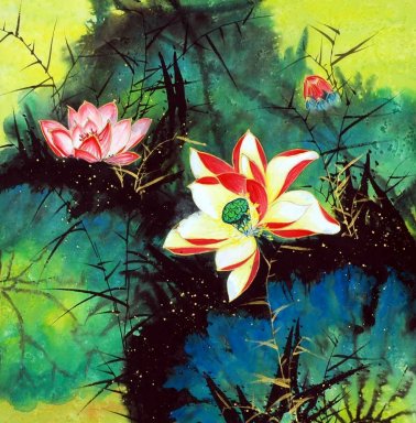 Lotus - Lukisan Cina