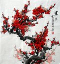 Plum Blossom - peinture chinoise