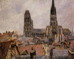 Atap Cuaca Abu-Abu Tua Rouen 1896