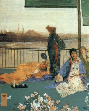 Verschillen In Huidskleur en Groen Het Balkon