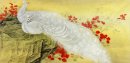 Pintura china - Peacock-Sideways
